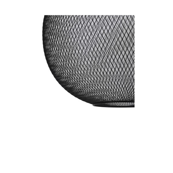 Kabantis šviestuvas matinės juodos spalvos ø 50 cm su metaliniu gaubtu Reilley – Light & Living-image-2