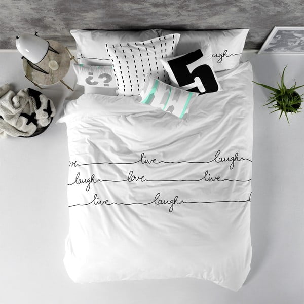 Medvilninis antklodės užvalkalas Blanc Live, 140 x 200 cm-image-2