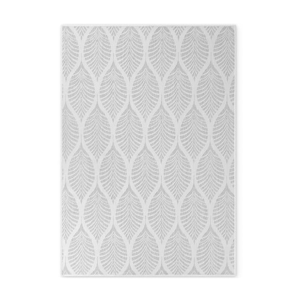 Pilkos spalvos/dramblio kaulo spalvos lauko ir vidaus kilimas 200x290 cm Duet Liora – NORTHRUGS