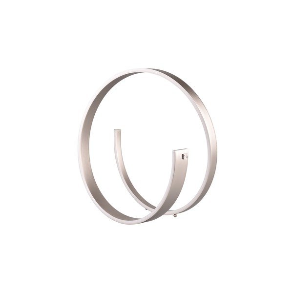 Stalinis šviestuvas pilkos spalvos LED su balso kontrole/su mobiliųjų programų valdymu (aukštis 45 cm) su metaliniu gaubtu Cinardi – CINQUE-image-1