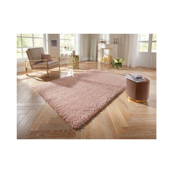 Šviesiai rausvas kilimas "Elle Decoration Lovely Talence", 80 x 150 cm-image-4