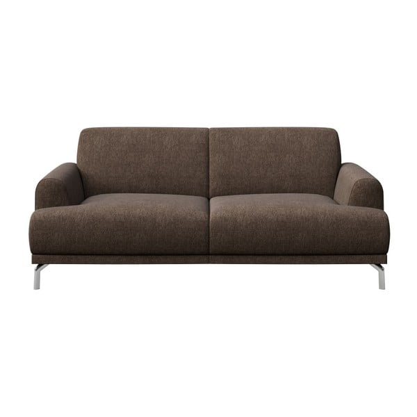 Rudos spalvos sofa MESONICA Puzo, 170 cm