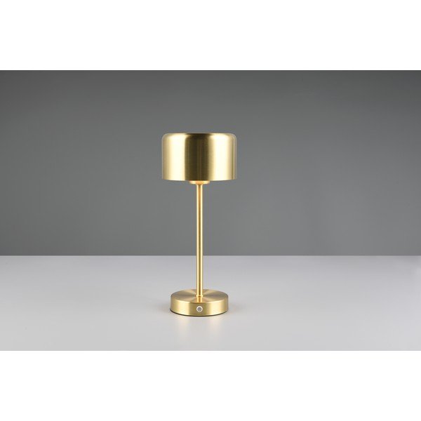Stalinis šviestuvas auksinės spalvos LED su pritemdymo funkcija (aukštis 30 cm) Jeff – Reality-image-3