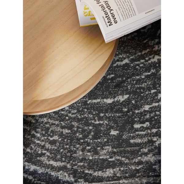 Pilkos spalvos apvalios formos kilimas ø 160 cm Gloria Cavallo – Hanse Home-image-4