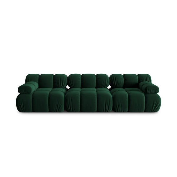 Sofa žalios spalvos iš velveto 282 cm Bellis – Micadoni Home