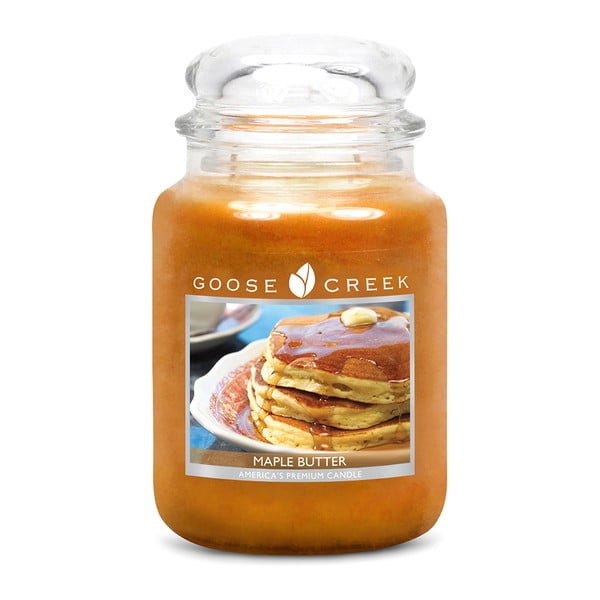 "Goose Creek Maple Butter" kvapioji žvakė, 150 valandų degimo laikas