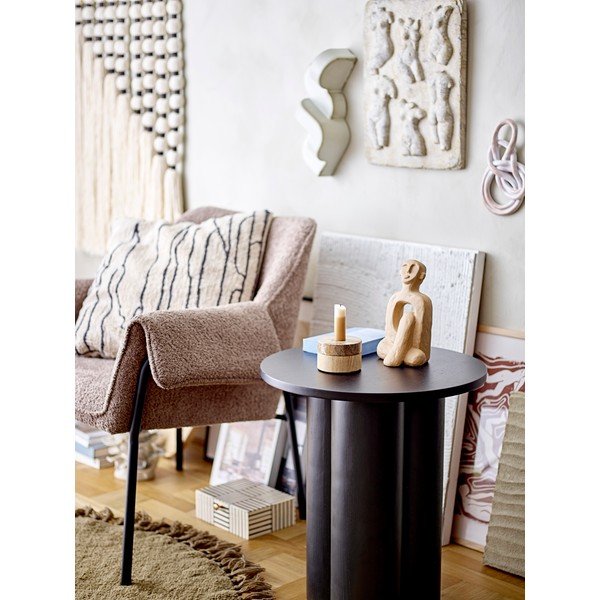 Apvalios formos šoninis stalas iš ąžuolo ø 45 cm Aio – Bloomingville-image-1