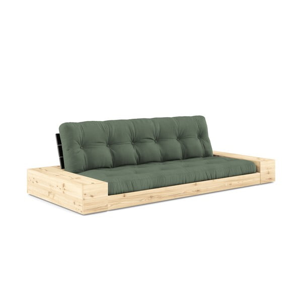 Sulankstoma sofa žalios spalvos 244 cm Base – Karup Design