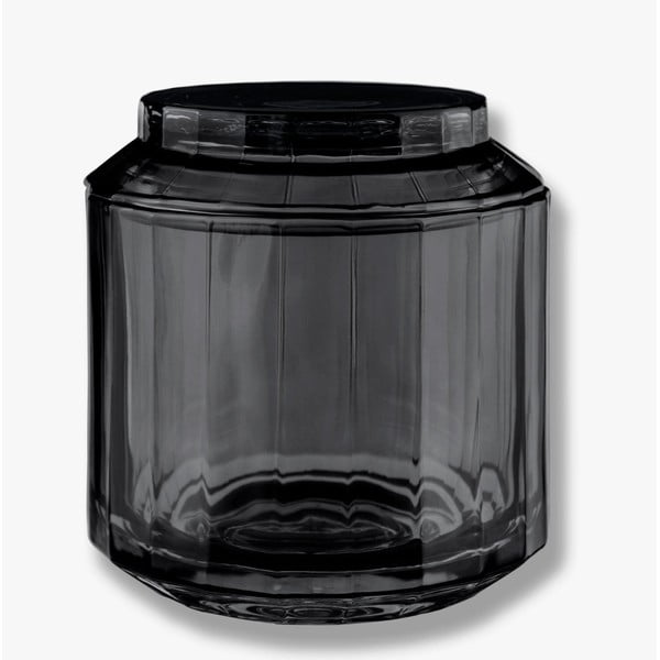 Iš stiklo vonios organizatorius juodos spalvos vatos diskeliams Vision – Mette Ditmer Denmark