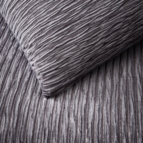 Dvigulė patalynė pilkos spalvos 200x200 cm Allure Sparkle – Catherine Lansfield-image-1