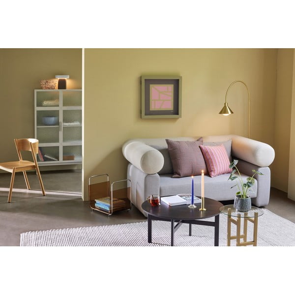 Sofa šviesiai pilkos spalvos 180 cm Vera – Hübsch-image-1