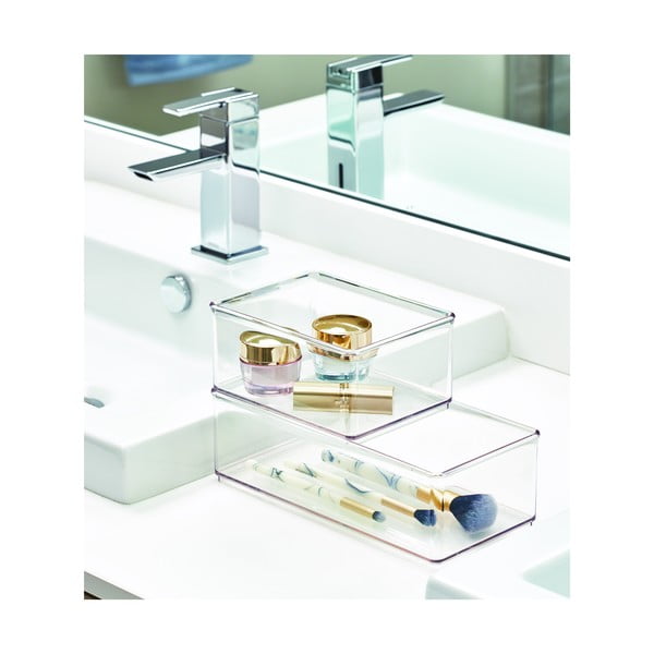 Skaidri laikymo dėžutė iDesign The Home Edit, 11,9 x 16 cm-image-4