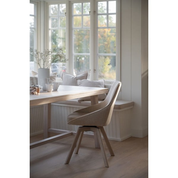 Valgomojo kėdės smėlio spalvos 2 vnt. Alison – Rowico-image-3