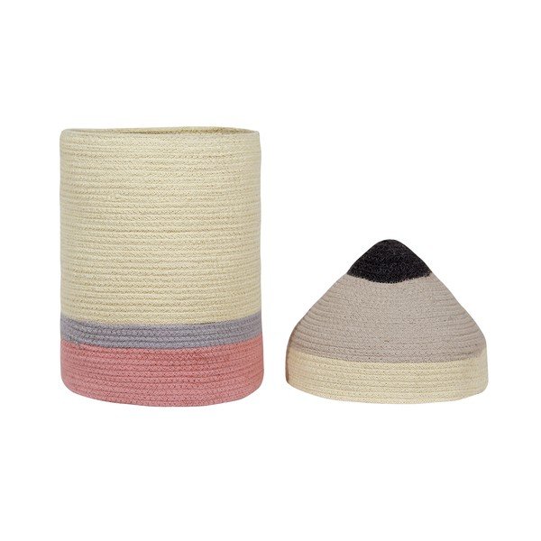 Iš tekstilės vaikiškas krepšys ø 25x45 cm Pencil Large – Lorena Canals-image-2