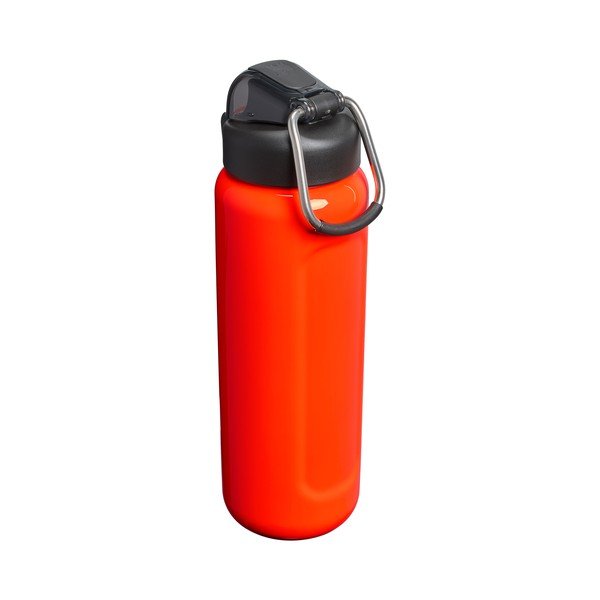 Oranžinės spalvos iš nerūdijančio plieno butelis Kelioninis buteliukas 700 ml Wellspring Bottle Blaze Orange – Stanley-image-2
