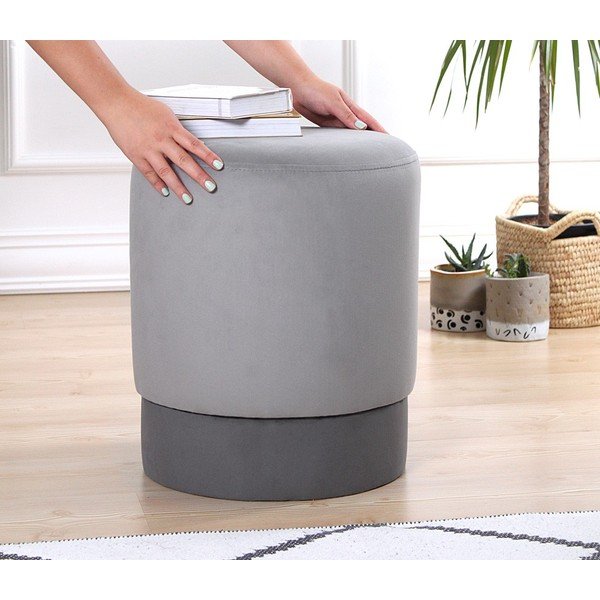 Pufas pilkos spalvos Ropp – Artie-image-2