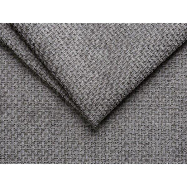 Pilkos spalvos kampinė sofa iš šenilinio audinio (su kairiuoju kampu/su gultu) Chicago – Cosmopolitan Design-image-3