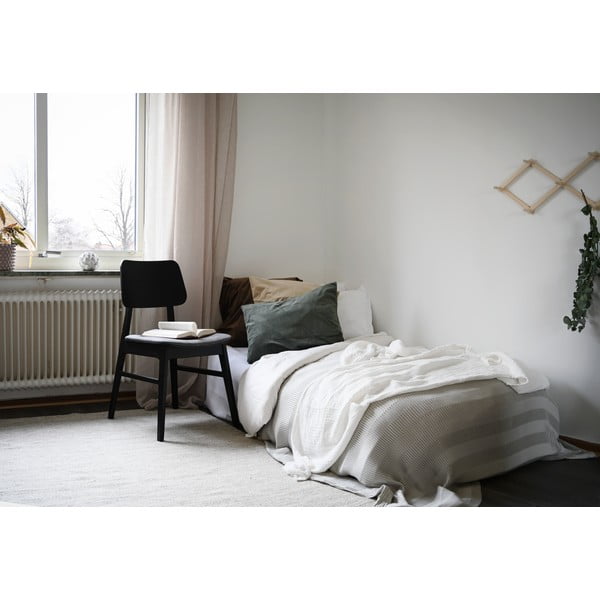 Juoda valgomojo kėdė su tamsiai pilka sėdyne Rowico Nagano-image-3