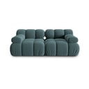 Sofa smaragdinės spalvos iš velveto 188 cm Bellis – Micadoni Home