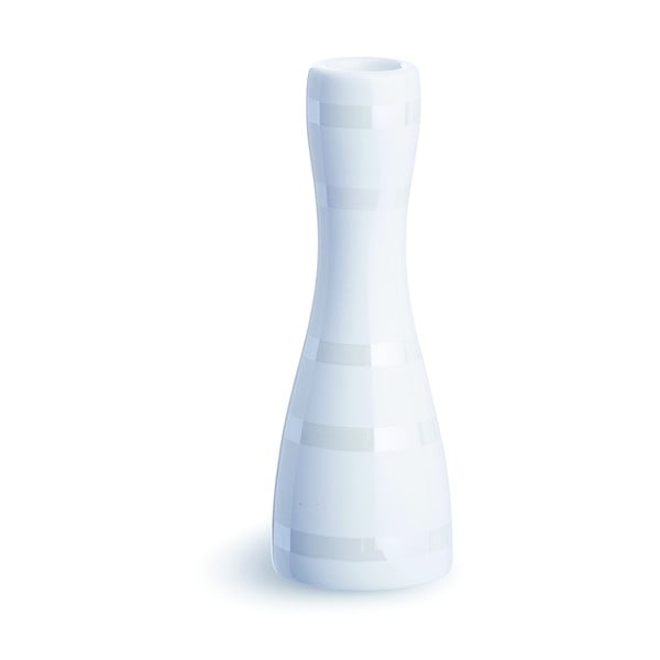 Baltos akmens masės žvakidė "Kähler Design Omaggio", aukštis 16 cm