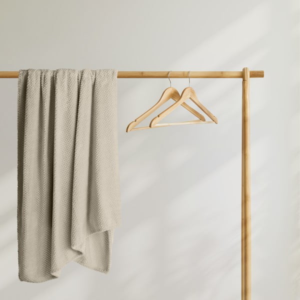 Šviesiai rudos spalvos pledas iš mikropluošto DecoKing Henry, 170 x 210 cm-image-4