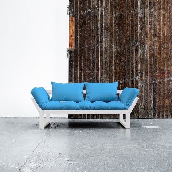 Sofa "Karup Edge White/Horizon Blue