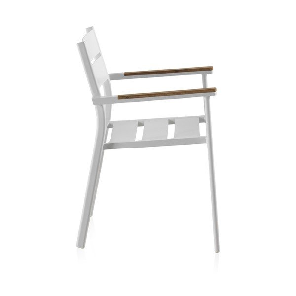 Balta sodo kėdė su tikmedžio žąsimis Giulia, plotis 56 cm-image-4