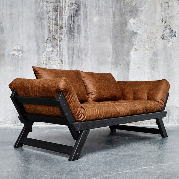"Karup Vintage Bebop" sofa juoda/šoko-image-2
