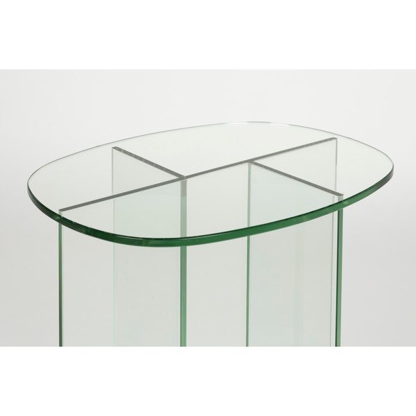 Iš stiklo šoninis stalas 30x40 cm Linea – Zuiver-image-4