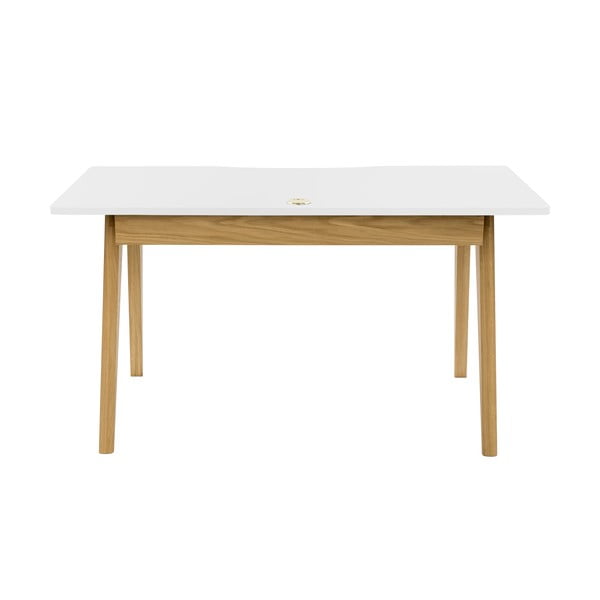 Rašomasis stalas iš ąžuolo 70x140 cm Nice – Woodman-image-3