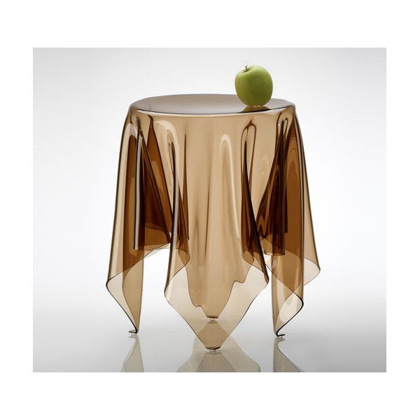 "Essey Illusion Table Brown