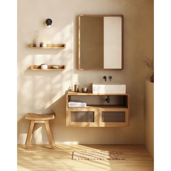 Tikmedžio spintelė praustuvui Kave Home Sabiela-image-1