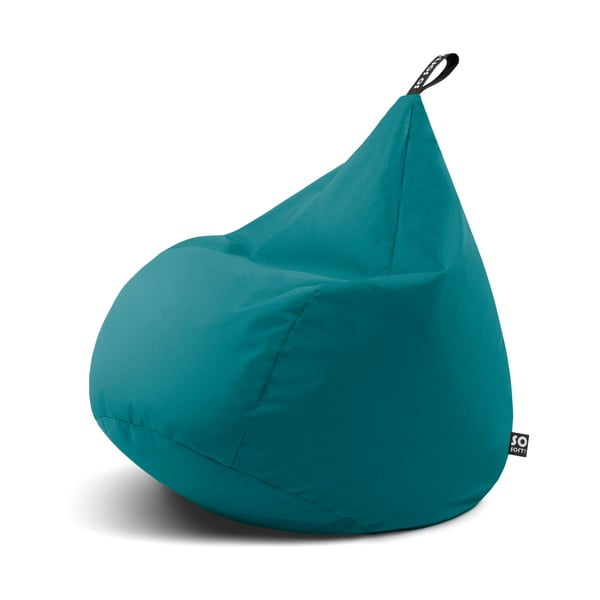 Turkio spalvos sėdmaišis Drop XL – So Soft?