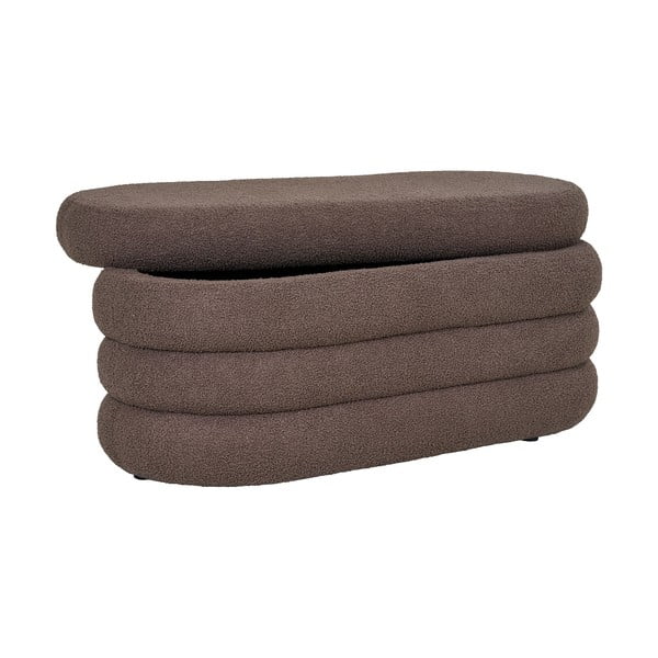 Iš boucle suolas rudos spalvos Dartford – House Nordic-image-4