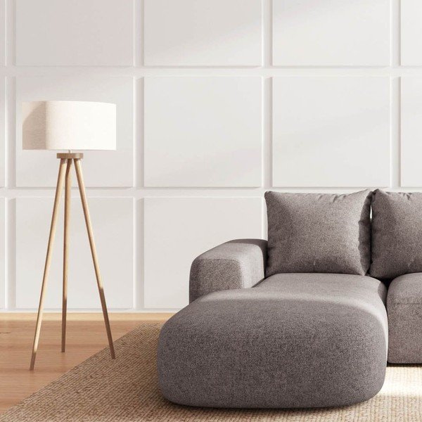 Pilkos spalvos kampinė sofa (su kairiuoju kampu/su gultu) Monce – Rodier-image-3