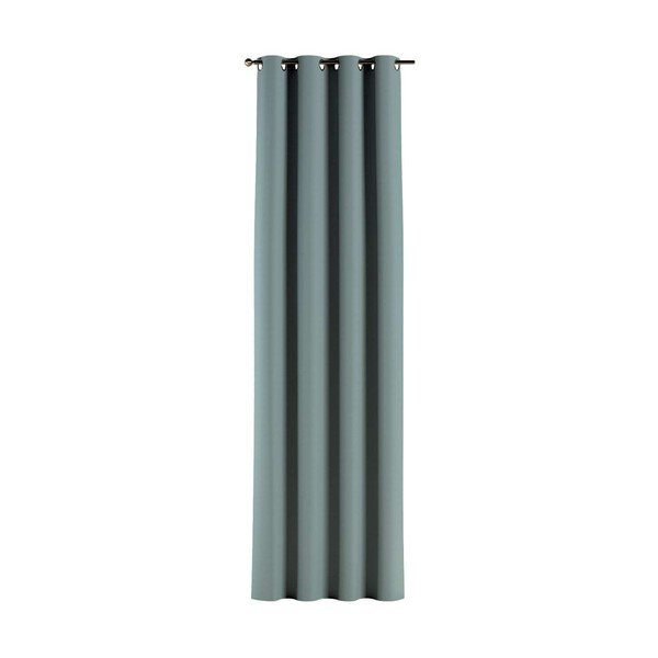 Žalias užuolaidas 260x130 cm Cotton Story - Yellow Tipi-image-2