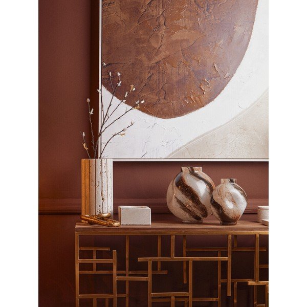Paveikslas su rėmeliu/tapyba ant drobės 103x103 cm Astratto – Premier Housewares-image-4