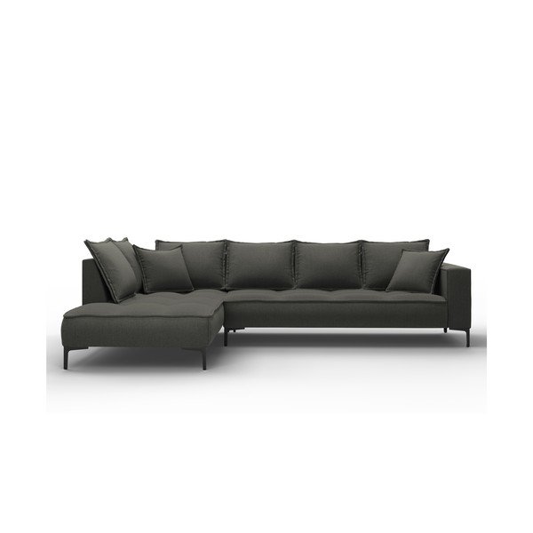 Tamsiai pilka kampinė sofa Interieurs 86 Zelda, kairysis kampas-image-2