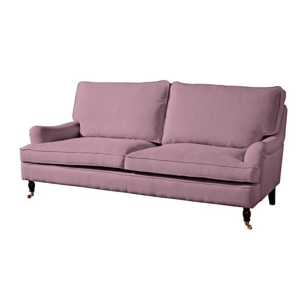 Rožinė sofa "Max Winzer Passion", 210 cm