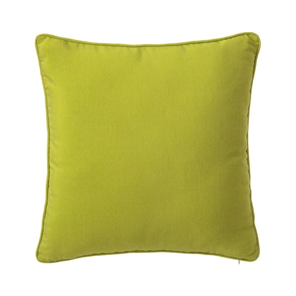 Šviesiai žalios spalvos pagalvė Casa Selección Loving, 45 x 45 cm