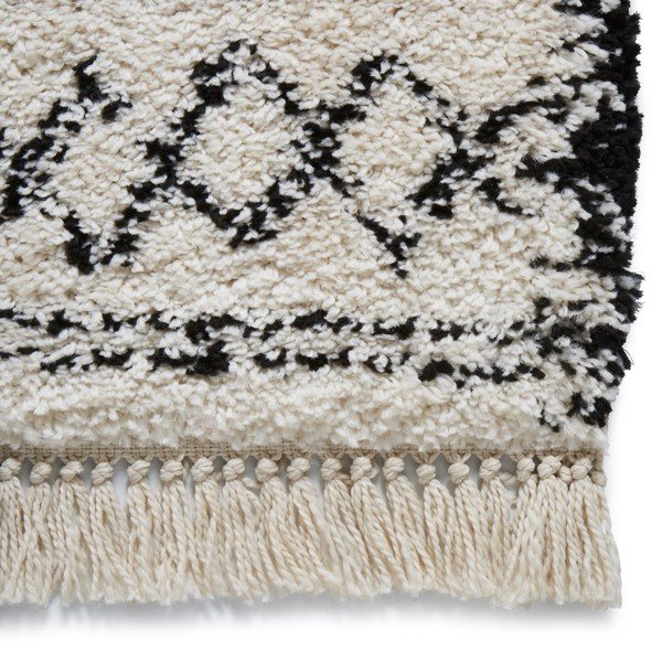 Baltos ir juodos spalvos kilimas Think Rugs Boho Lami Black & White, 160 x 230 cm-image-3