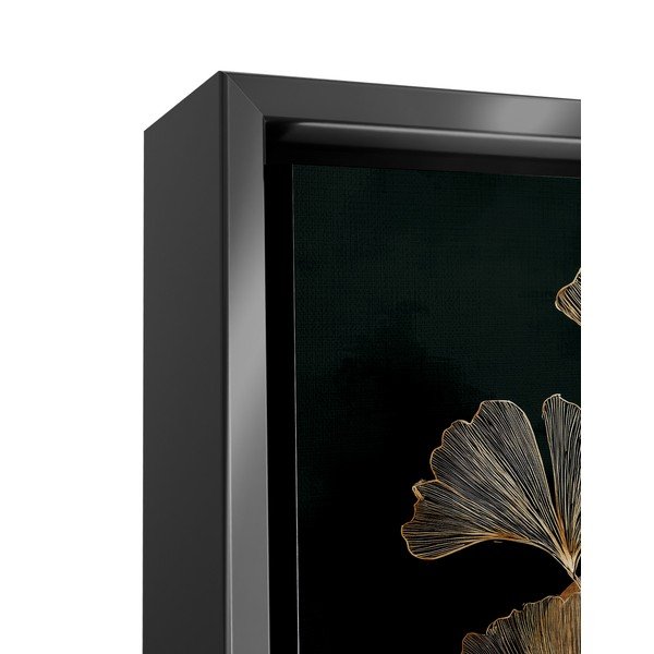 Spausdintas paveikslas su rėmeliu 60x80 cm Gold Ginkgo – Styler-image-4