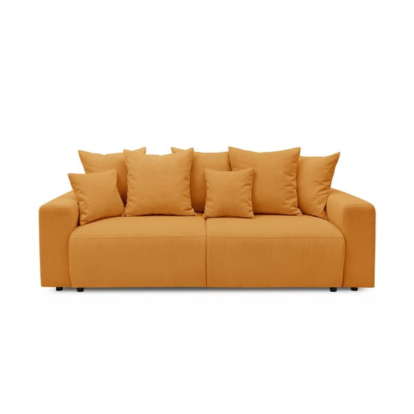 Geltona sofa-lova Bobochic Paris Envy