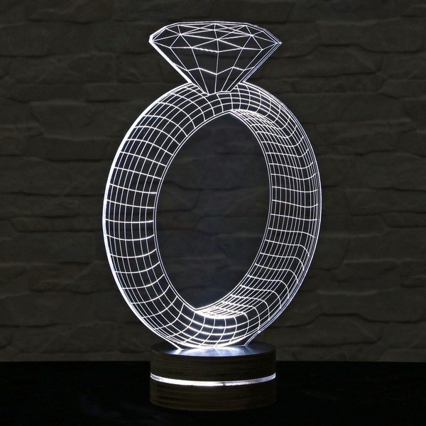 3D stalinis šviestuvas "Ring-image-1
