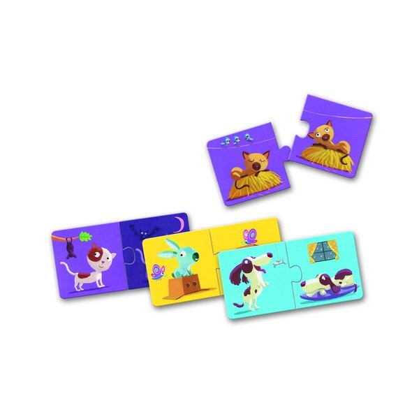 Vaikiška dėlionė Djeco Opposites-image-2