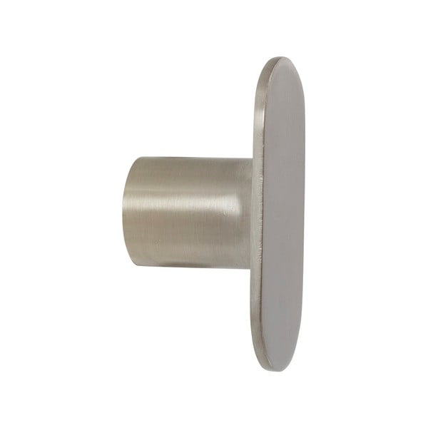 Sieninis iš metalo kablys sidabrinės spalvos Piccolo – Hübsch-image-2