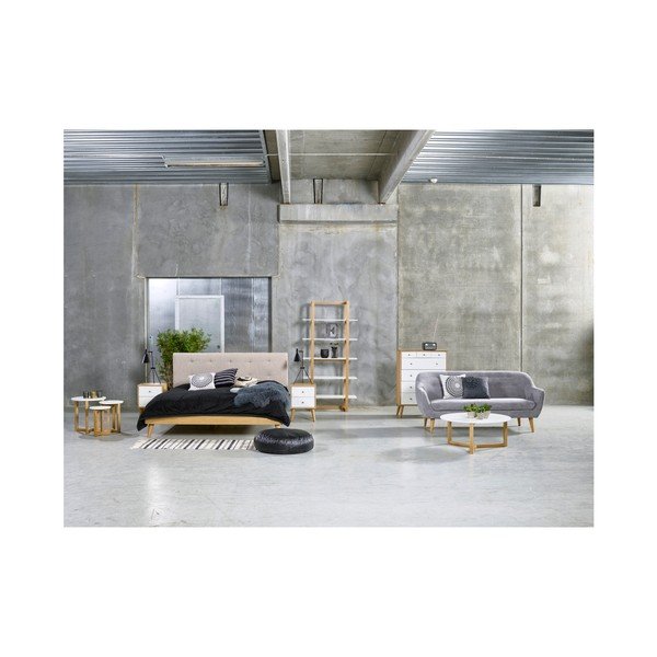 Šviesiai pilka sofa Actona Elly-image-2