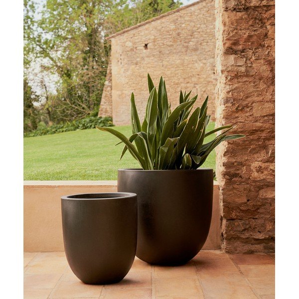 Iš betono gėlių vazono dangtelis ø 54 cm Aiguablava – Kave Home-image-1