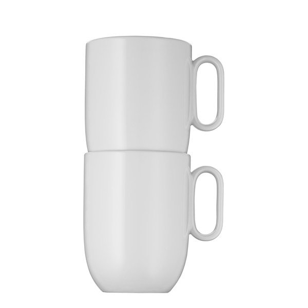 Iš porceliano  puodeliai baltos spalvos 2 vnt. 380 ml Barista – WMF-image-3