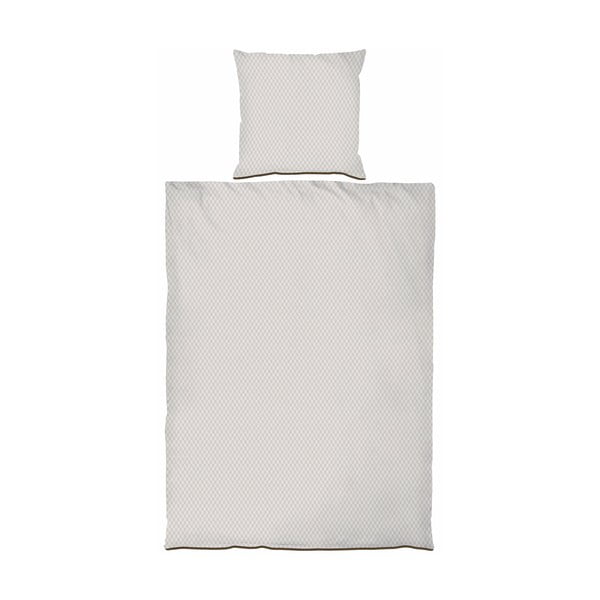 Iš satino medvilnės viengulė/itin ilga patalynė smėlio spalvos 140x220 cm Mini – Mette Ditmer Denmark